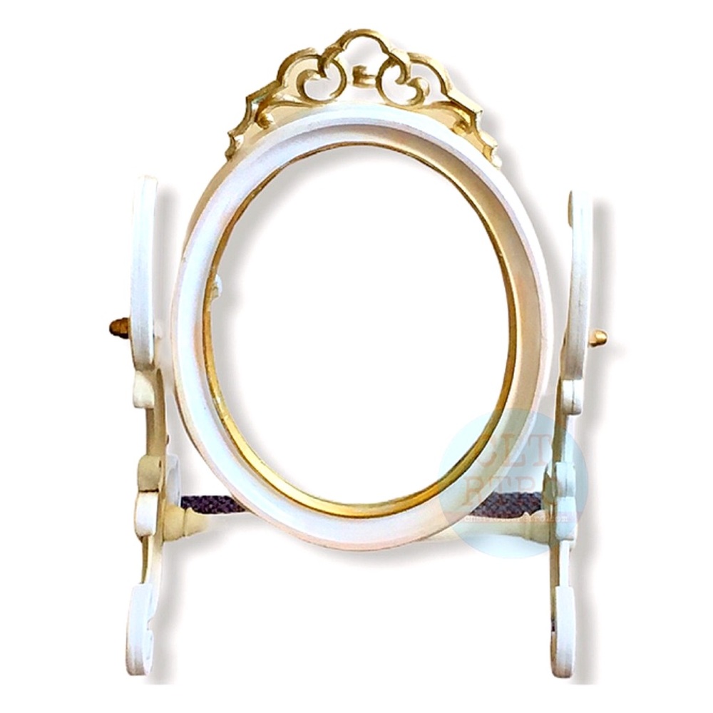 vtg EuroMarchi Rococo Vanity Mirror • Italy
